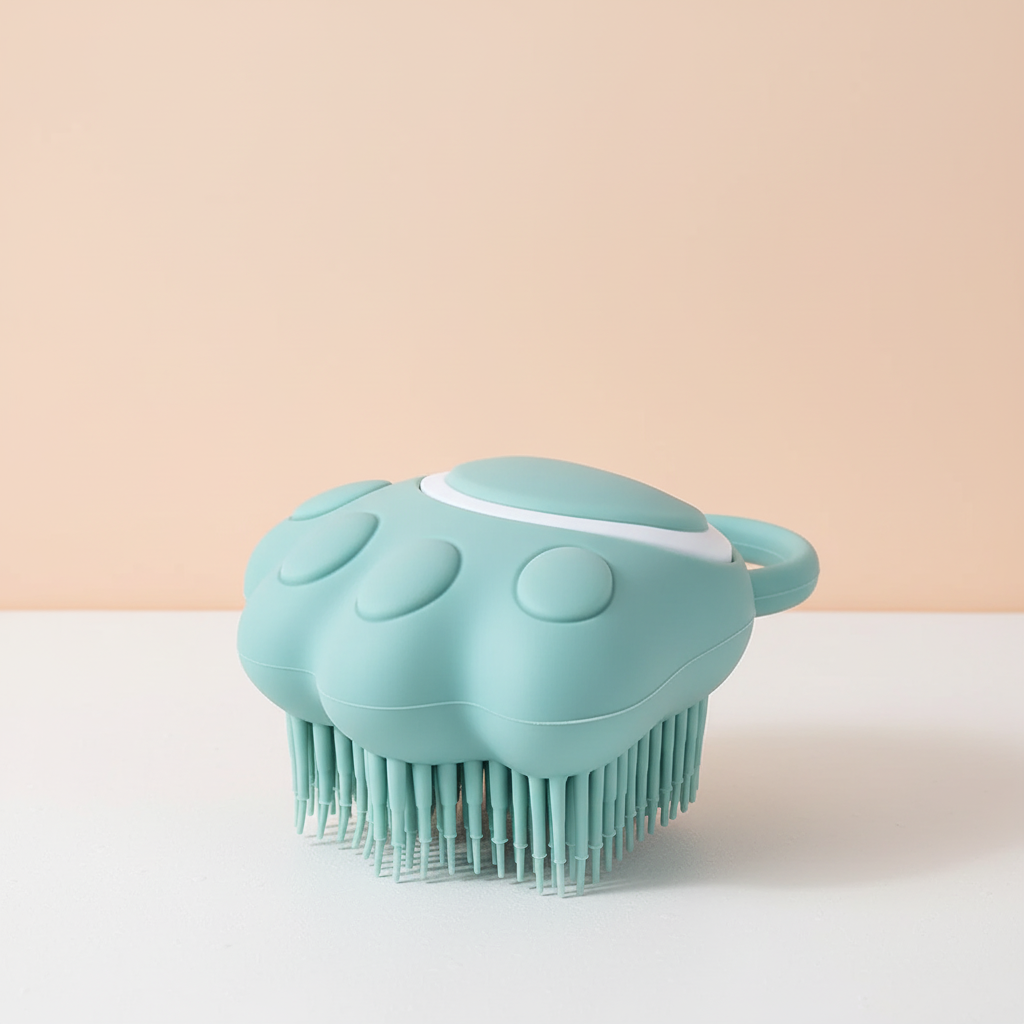 BreezeDrop™ Dog Brush with Shampoo Dispenser